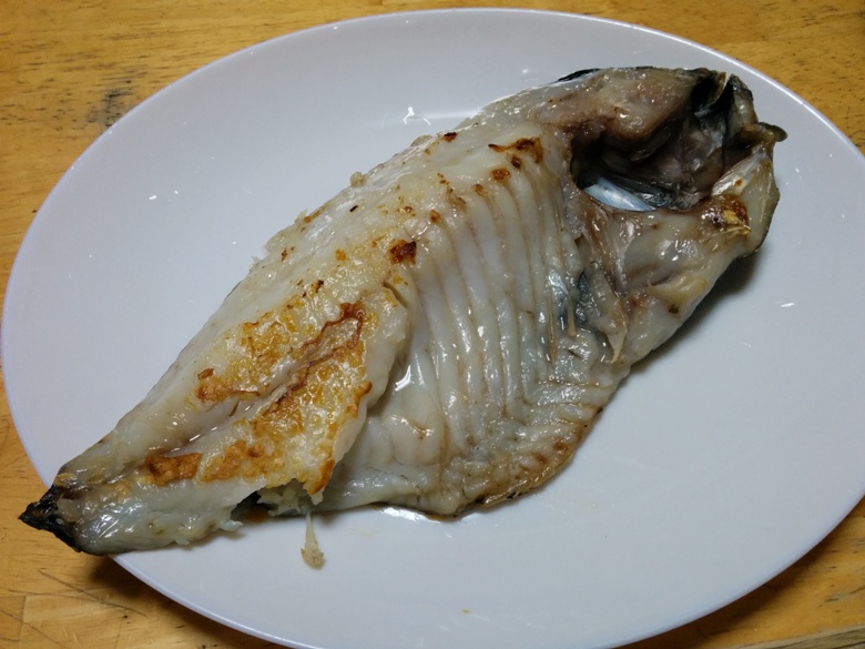 メジナ干物焼き