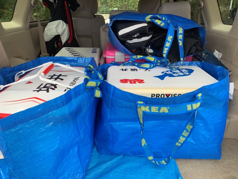 IKEAのキャリーバック